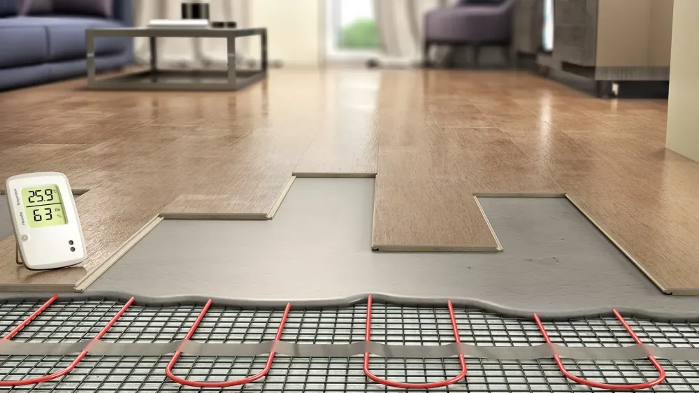 Plancher chauffant à Biarritz 